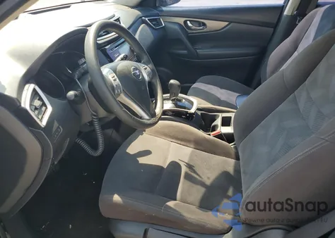 2016 Nissan Rogue S из США, поврежденный, VIN KNMAT2MVXGP668466